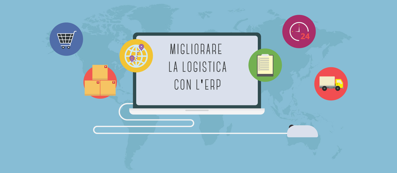 Migliorare la logistica con l'ERP